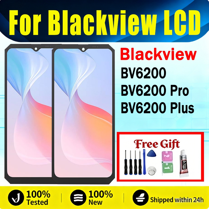 สําหรับ BLACKVIEW BV6200 Pro จอแสดงผล LCD + หน้าจอสัมผัสเปลี่ยนหน้าจอทํางานทดสอบ 100% Blackview BV 6