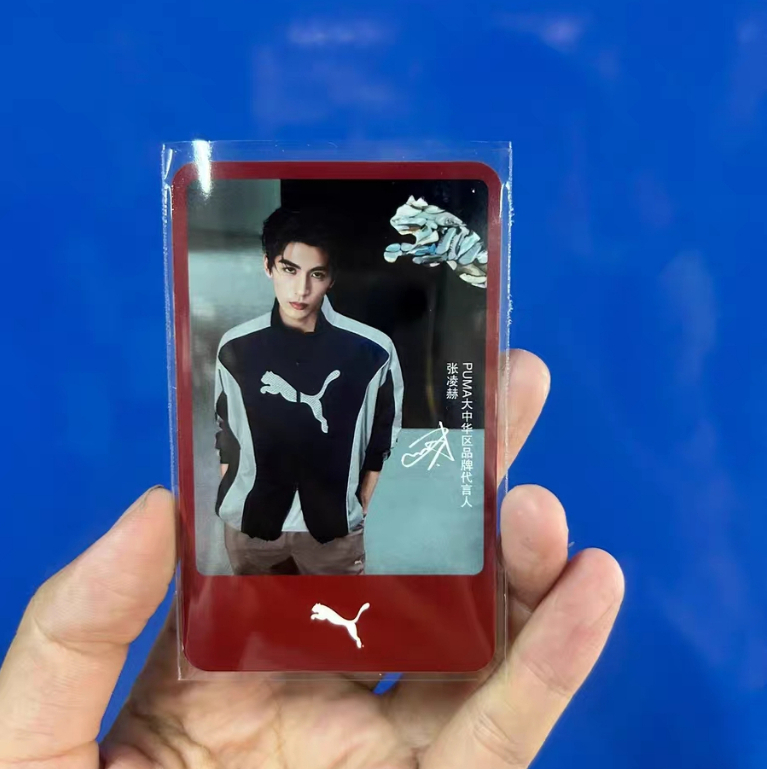 Zhang Linghe การ์ดรูปถ่าย Puma ใหม่