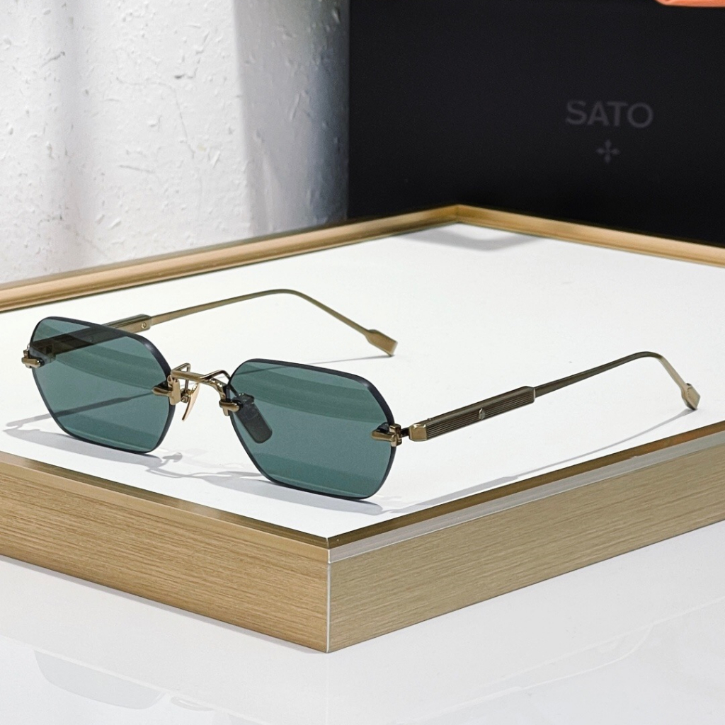 [คุณภาพสูง] แว่นกันแดด Sato Terebellum IV Cat Eye Shape แว่นกันแดดแฟชั่นป้องกันรังสีอัลตราไวโอเลต Unisex
