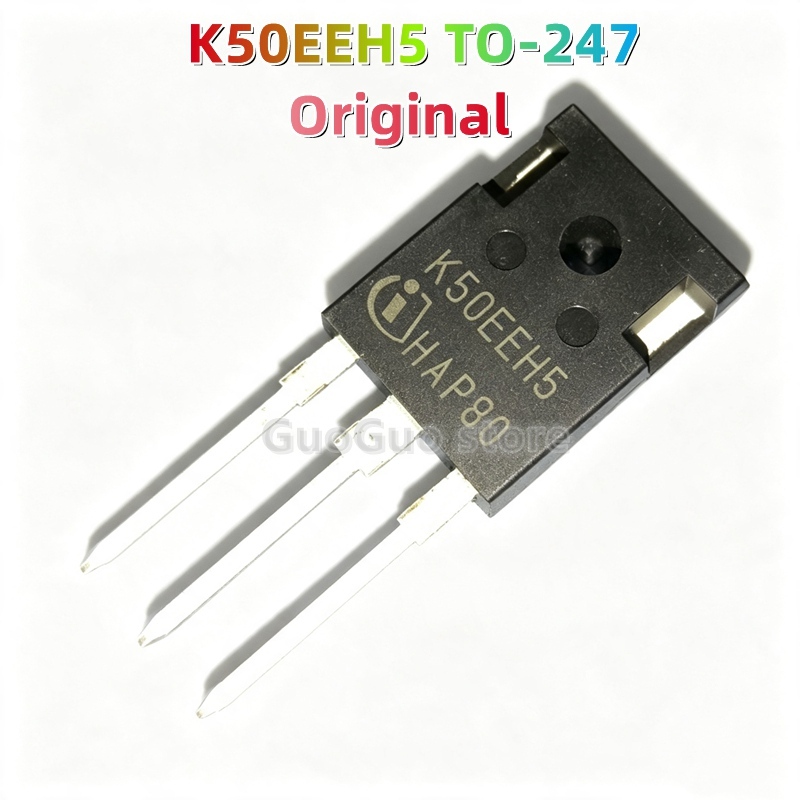 2pcs Original K50EEH5 TO-247 IKW50N65EH5 TO247 80A/650V IGBT ทรานซิสเตอร์ใหม่ของแท้