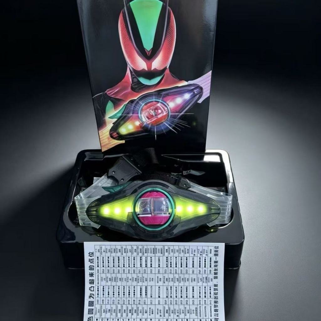 Kamen Rider ZZZ driver Zeztz เข็มขัด Capsem การจดจําเต็มรูปแบบ