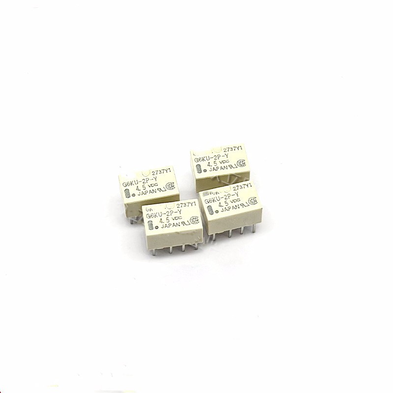 รีเลย์ G6KU-2P-Y 4.5V 8 Pins
