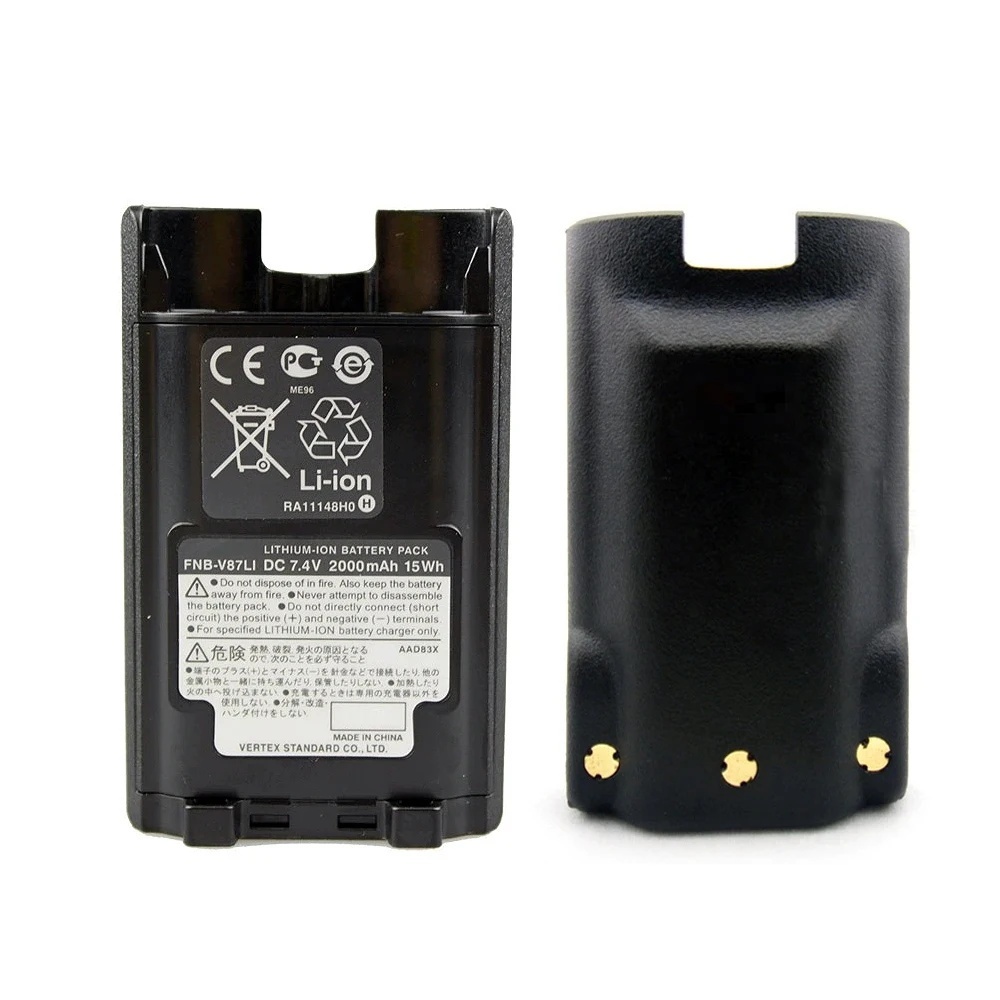 FNB-V87LI แบตเตอรี่ Walkie Talkle Li-ion แบตเตอรี่สําหรับ VX-600 VX-820 VX-824 VX-829 VX-900 VX-921 
