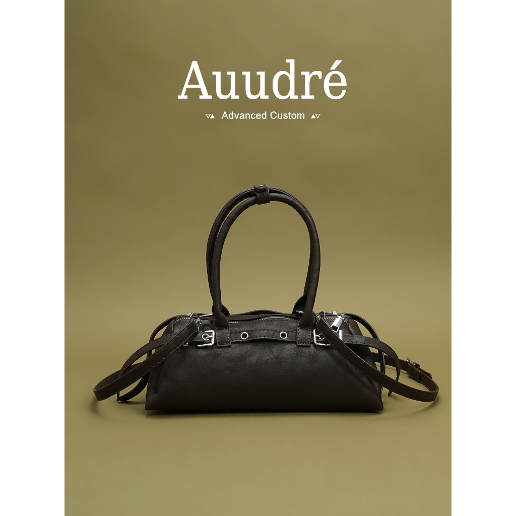 Auudre Retro Niche Handbag Female Commuter Crossbody Small Bag