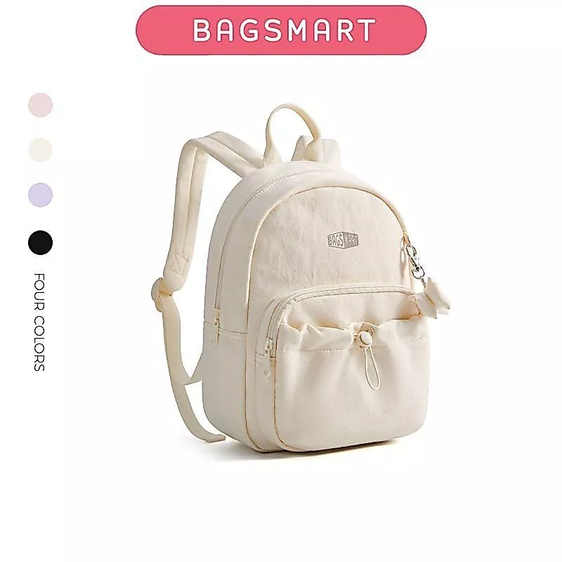 BAGSMART กระเป๋าเป้สะพายหลังมินิสำหรับผู้หญิง กระเป๋าเป้สะพายหลังวิทยาลัยสำหรับกระเป๋าเรียนน่ารักขนาด 9.7 นิ้ว