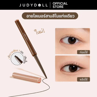[กันน้ำนุ่มลื่น] Judydoll จูดี้ดอล ปากกาอายไลเนอร์เจล ติดทนนาน ไม่เลอะ แม่นยำ ตาโต Gel Eyeliner