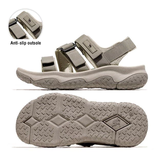 CAMEL CROWN รองเท้าชายหาดกลางแจ้งสําหรับผู้ชายรองเท้าแตะลําลองกันลื่นพื้นนุ่ม