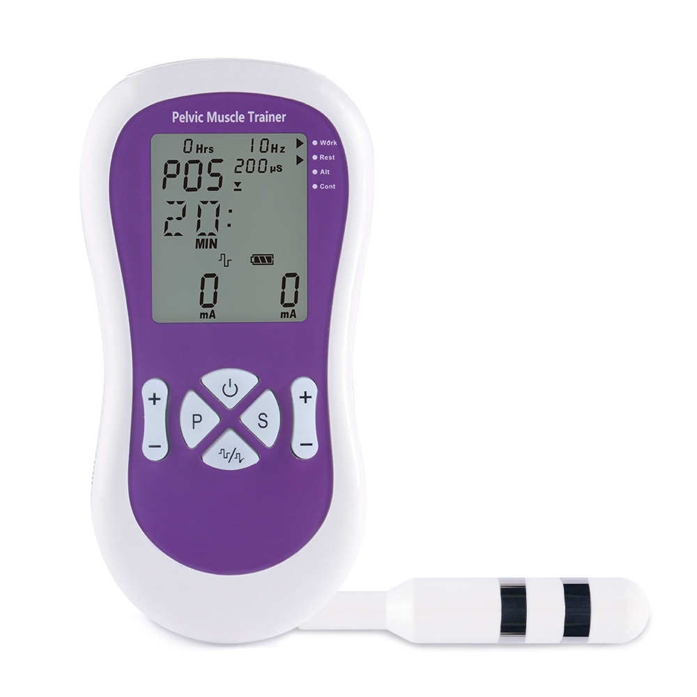 Kegel Exerciser Incontinence Stimulator พร้อมโพรบสําหรับควบคุมกระเพาะปัสสาวะและการออกกําลังกายอุ้งเช