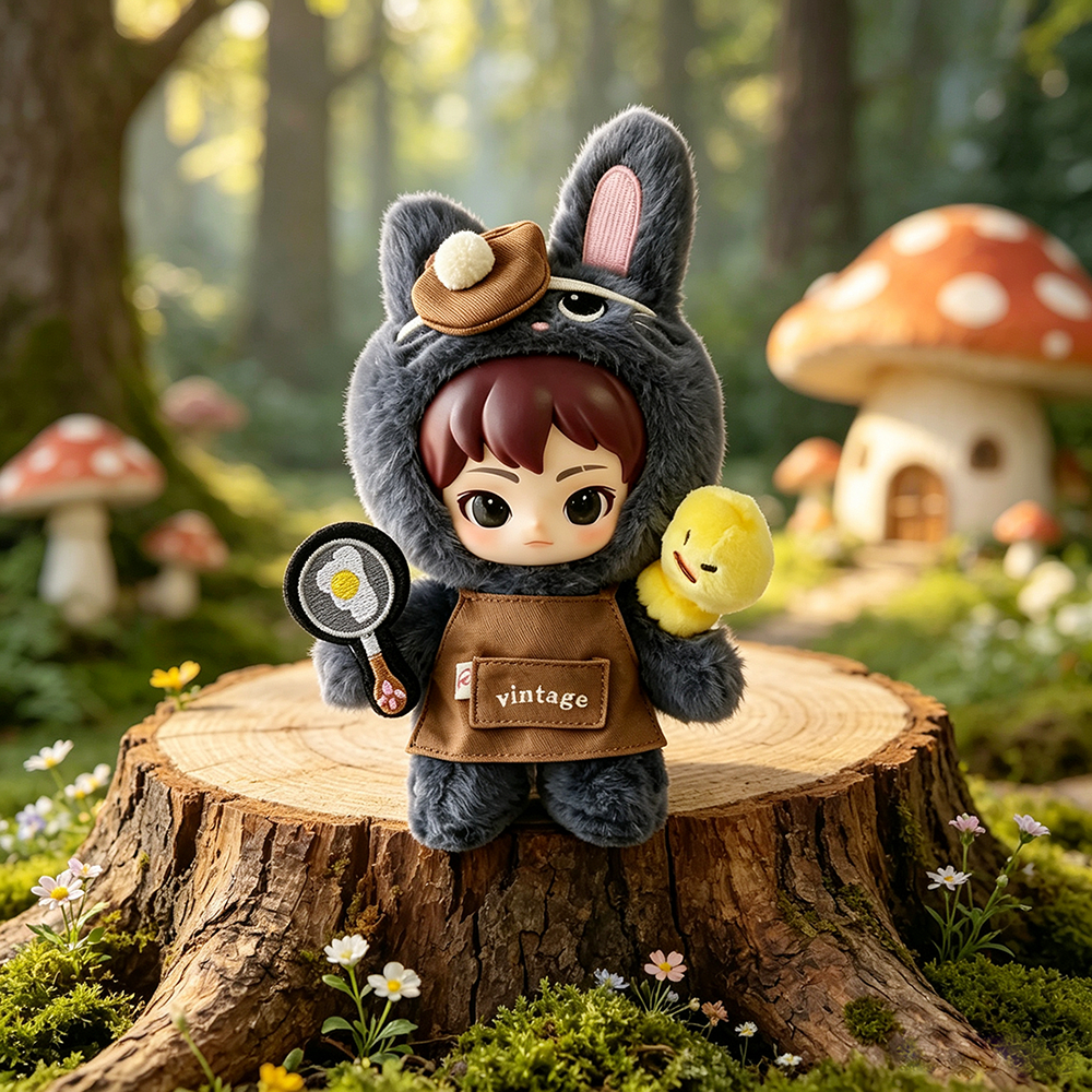 ชุดตุ๊กตา RIIZE FLUFFY CLUB  เสื้อผ้า RIIZE ใหม่สุดน่ารักและหวานแสนหวาน (ไม่รวมตุ๊กตา)