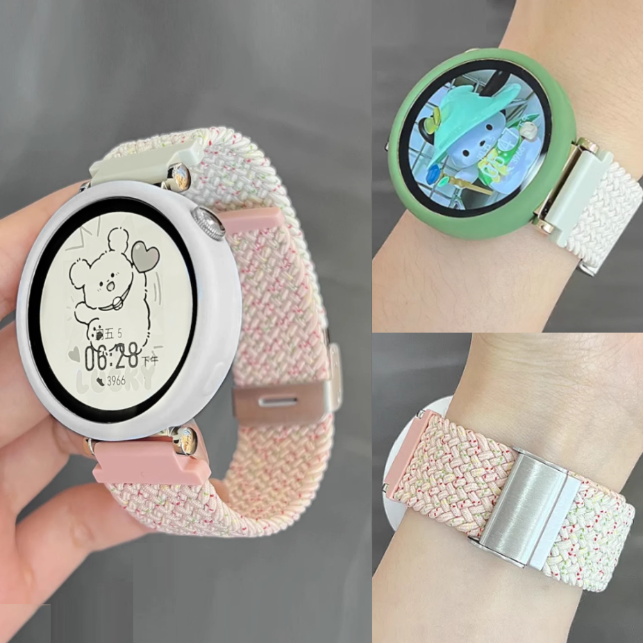 Braided เคส สาย Huawei Watch GT 7 Strap สาย Huawei Watch GT 6 สาย GT4/GT5/GT6 สาย Huawei Watch GT5 S