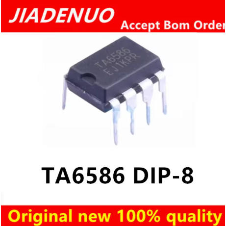 5 ชิ้น 100% ใหม่ TA6586 DIP-8 ชิปเซ็ต