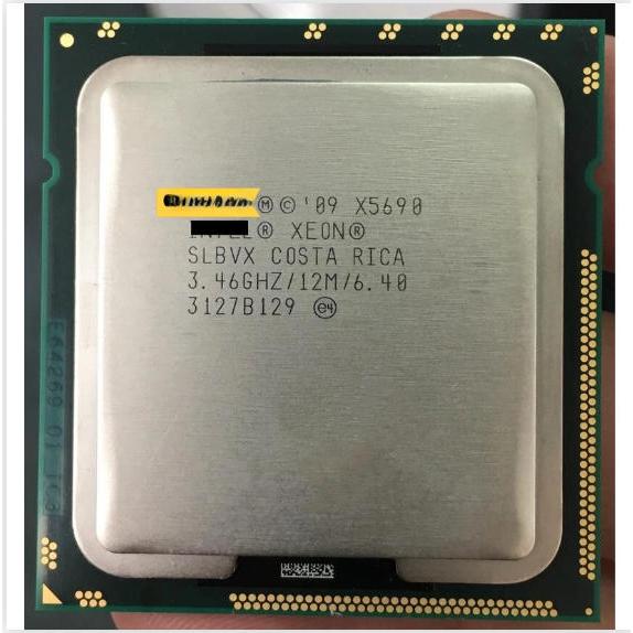 X5690 CPU โปรเซสเซอร์ 3.46GHz LGA1366 12MB L3 แคช Six Core server CPU โปรเซสเซอร์ใหม่ล่าสุด