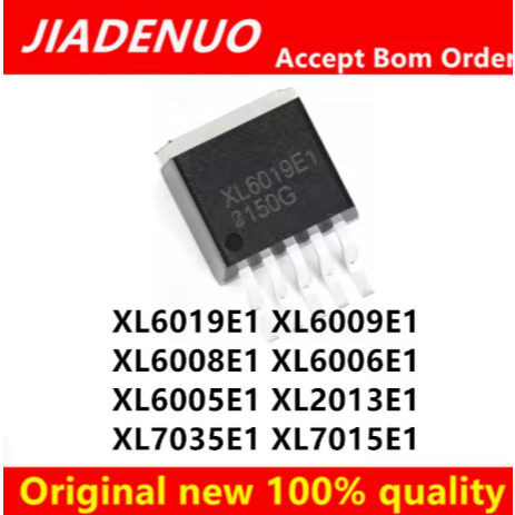 5PCS 100% ใหม่ XL6019E1 XL6009E1 XL6008E1 XL6006E1 XL6005E1 XL2013E1 XL7035E1 XL7015E1 TO252-5 ชิปเซ