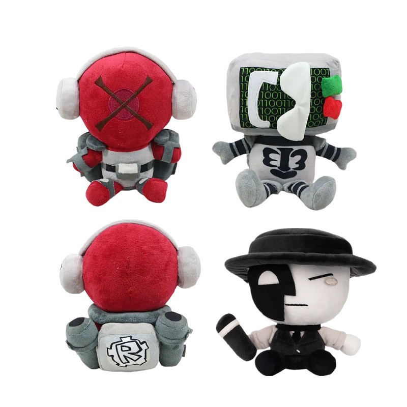✨ตุ๊กตา โรบ็อกซ์✨25 ซม.Artful ของเล่นตุ๊กตา Roblox Die of Death Artful Plushie ตุ๊กตาน่ารัก Roblox F