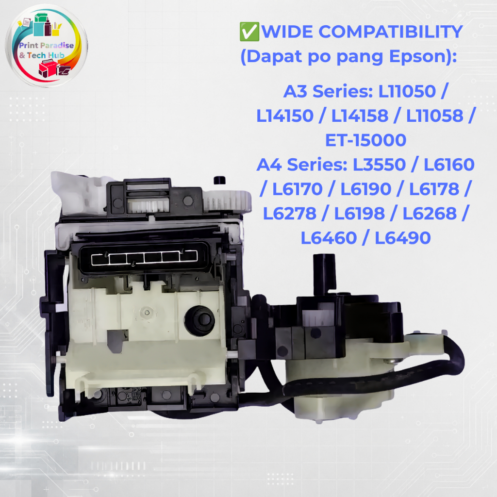 Ink Pump Purge Assembly ชุดทําความสะอาดสําหรับ Epson L11050 L14150 L3550 L6178 L6190 Series