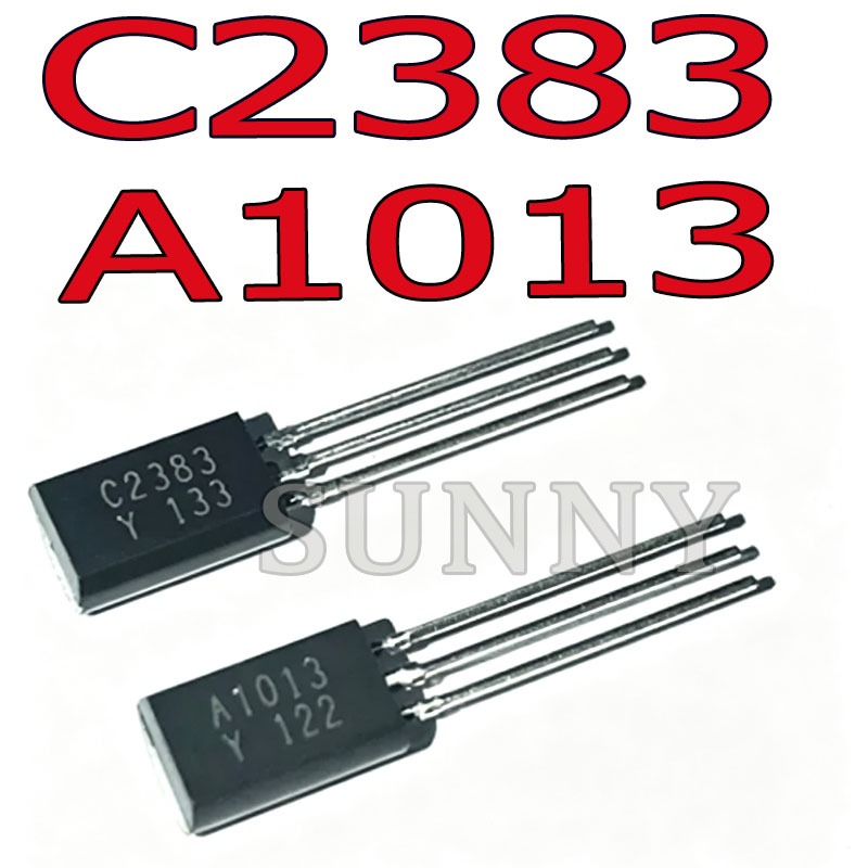 10 ~ 20PCS 2SC2383/2SA1013 A1013 C2383 เสียง Triode เครื่องขยายเสียงหลอด TO-92L