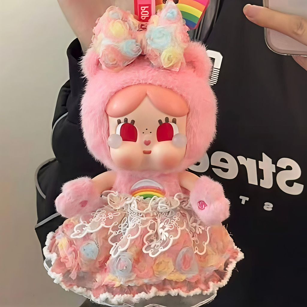 Cear Bears Series Care Bears Fantasy Bow Princess Dress เสื้อผ้าเด็ก Dress Up (ไม่มีตุ๊กตา)
