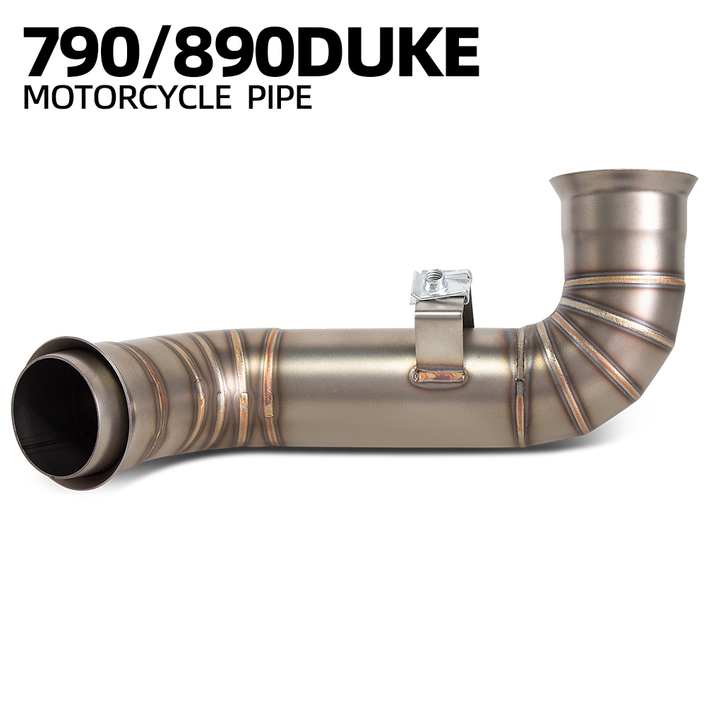 สําหรับ KTM 790DUKE 890DUKE duke790 duke890 รถจักรยานยนต์ไอเสียเหล็กท่อกลาง 50 มม.