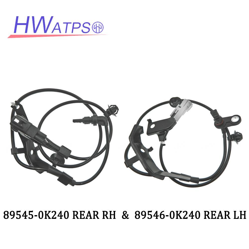 เซ็นเซอร์ ABS ด้านหลัง 89545-0K240 89546-0K240 สําหรับ Toyota Hilux Revo Fortuner 4WD