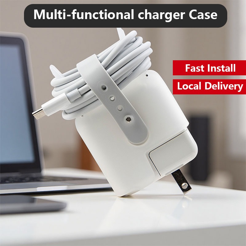 Charger สําหรับ Macbook Pro Air 30W 70W 96W 140W M1 M2 M3 M4 M5 Matte TPU Hard Case ติดตั้งง่าย
