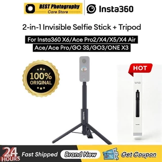 【🇹🇭 กรุงเทพฯ】Original Insta360 2-in-1 105cm Invisible Selfie Stick + Tripod for Insta360 X6/Luna Ultra/X4 Air/GO Ultra/X5/Ace Pro/Ace Pro 2/X3/X4/GO 3/GO 3S