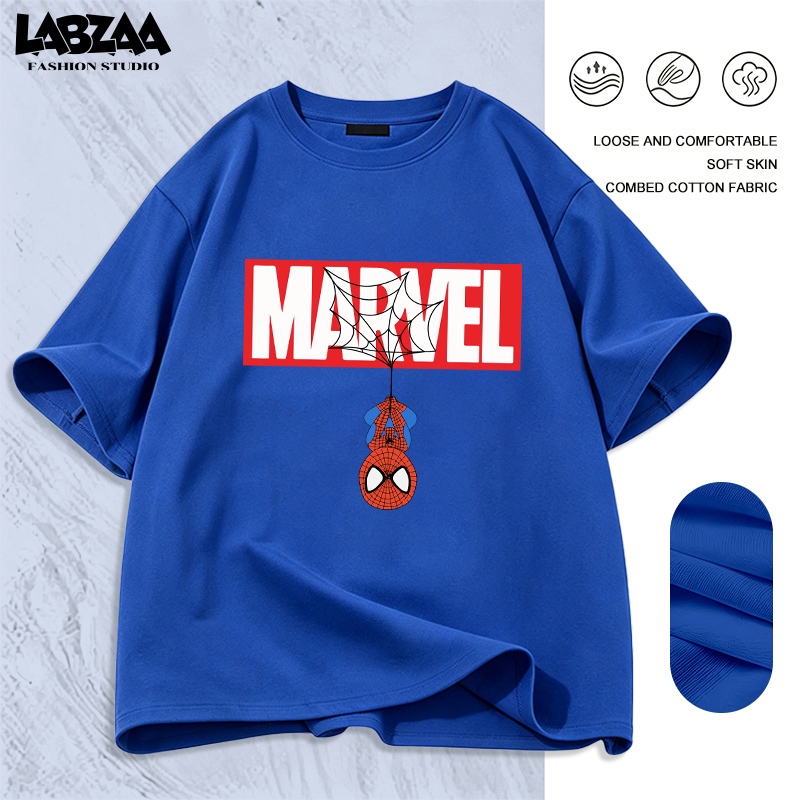 LABZAA تيشيرت واسع بنقش عنكبوت — صورة 5