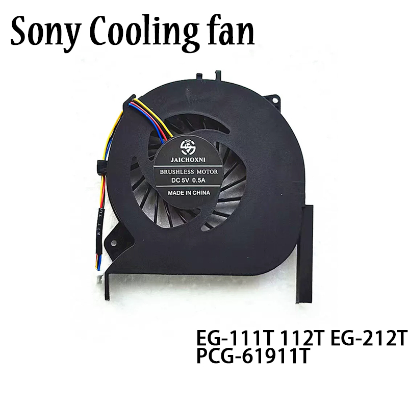 พัดลม CPU ใหม่สําหรับ Sony VPC EG-111T 112T EG-212T 211T PCG-61911T 61A11T แล็ปท็อป Cooler พัดลมระบา