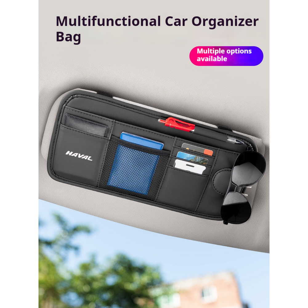 รถ Sun Visor กระเป๋าแว่นตาคลิปสําหรับ Haval F7 M4 M6 F5 F9 F7X F7H H2S H6 H1 H2 H3 H4 H5 H7 H8 H9