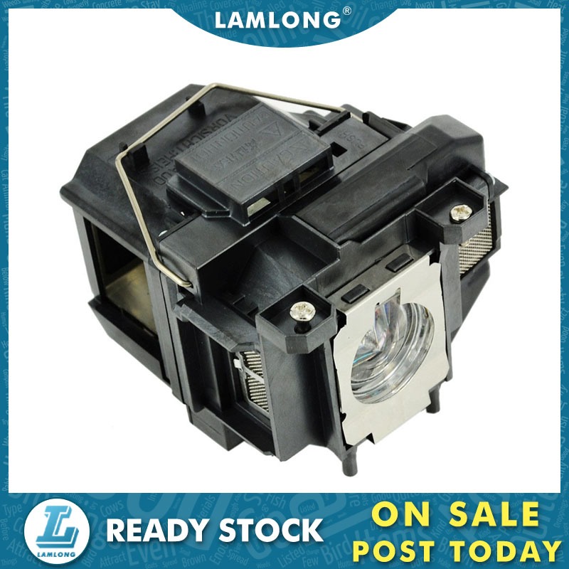 เปลี่ยนโคมไฟโปรเจคเตอร์พร้อมที่อยู่อาศัยสําหรับ Epson EB-S02 EB-X02 EB-W02 EB-S11 EB-X11 EB-S12