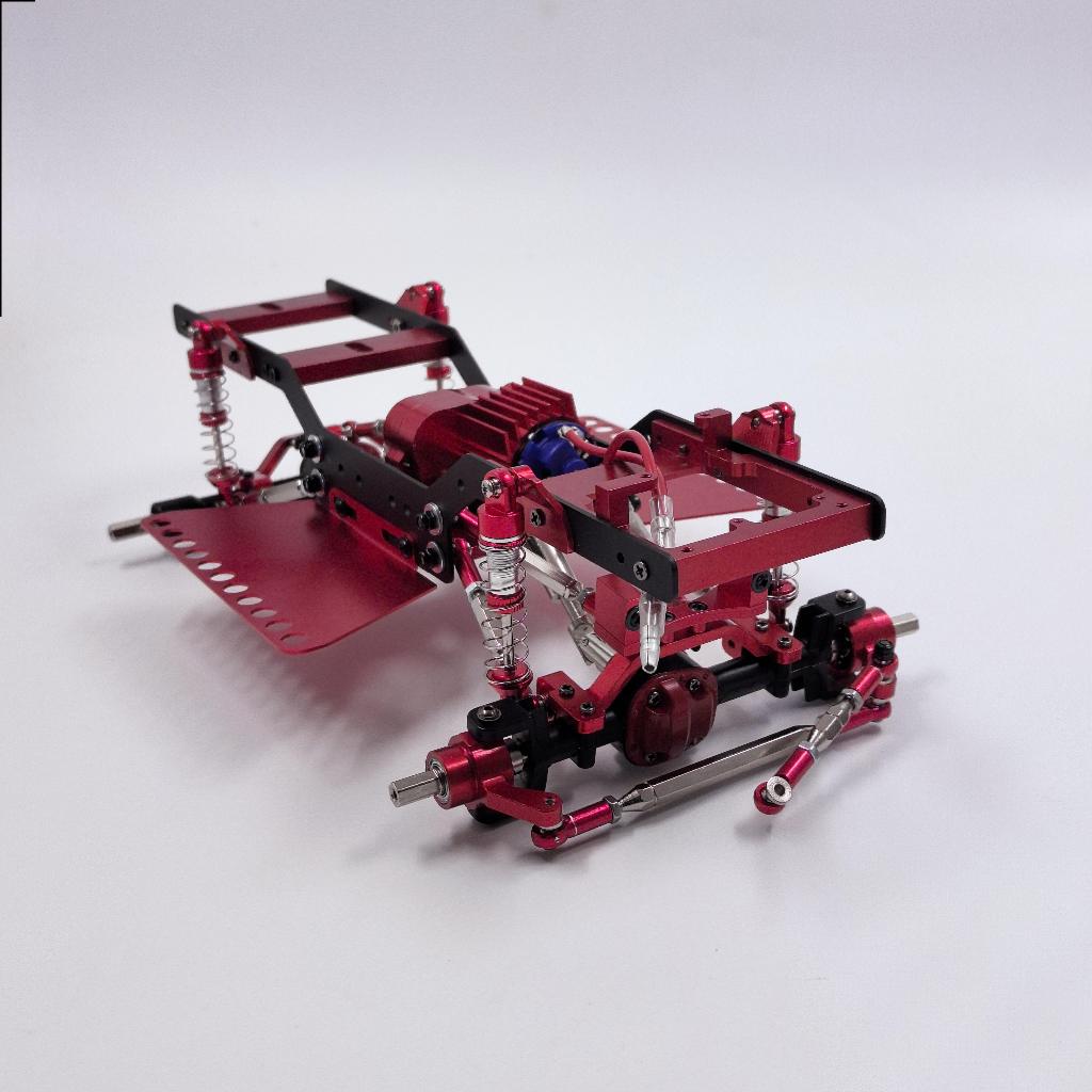 MN99S2 MN99 MN98 MN90 RC CAR ชุดกรอบโลหะเต็ม mn 99s2 mn99 โลหะอะไหล่อัพเกรด