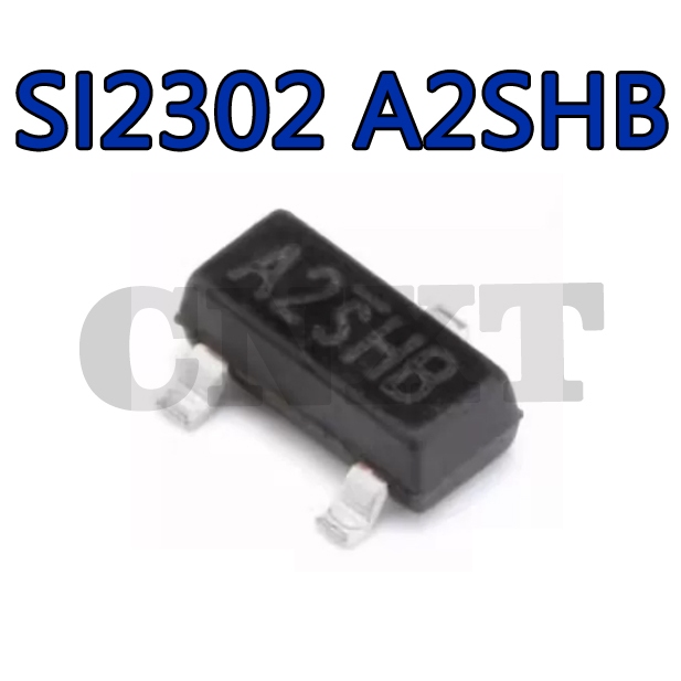 50 ~ 100PCS SI2302 A2SHB SI2302DS Patch Triode ทรานซิสเตอร์ SOT23 MOS Field Effect Tube