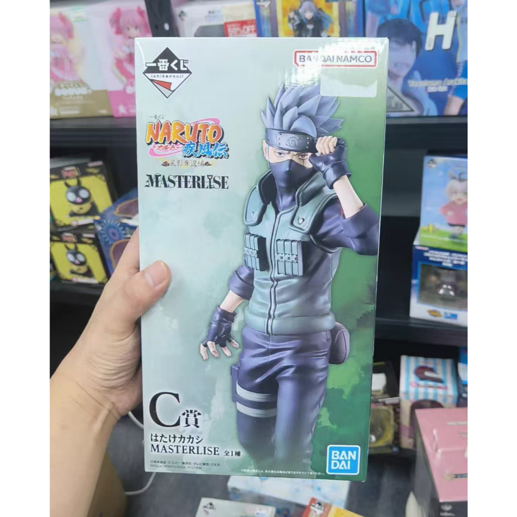 Bandai Ichiban Kuji Naruto Shippuden Naruto Return Chapter C รางวัล Kakashi MASTERLISE รูป