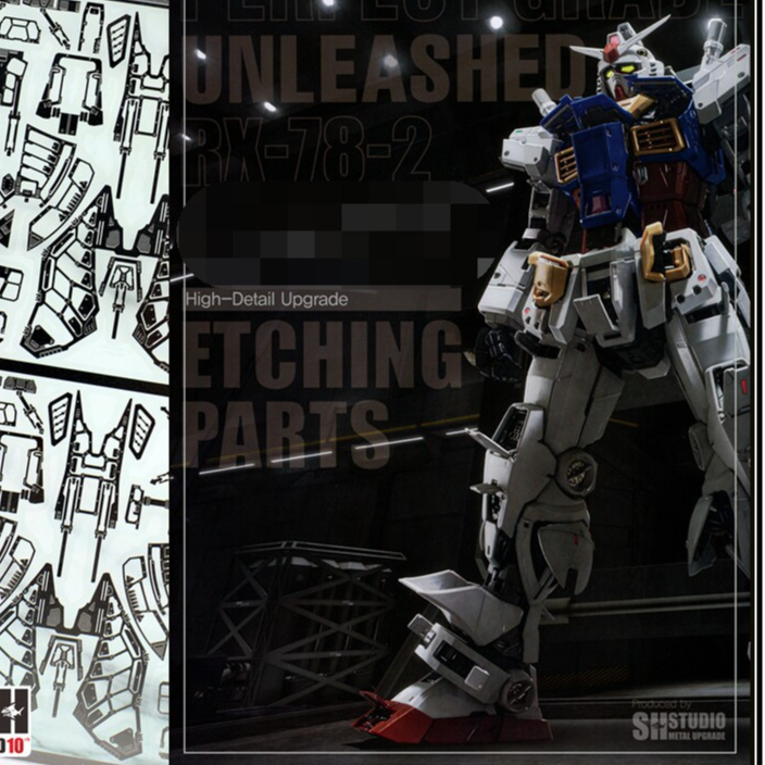 20260813 SH STUDIO ชิ้นส่วนดัดแปลงแกะสลักโลหะสําหรับ PGU PG 1/60 RX-78-2 (ไม่รวมชุดโมเดล)
