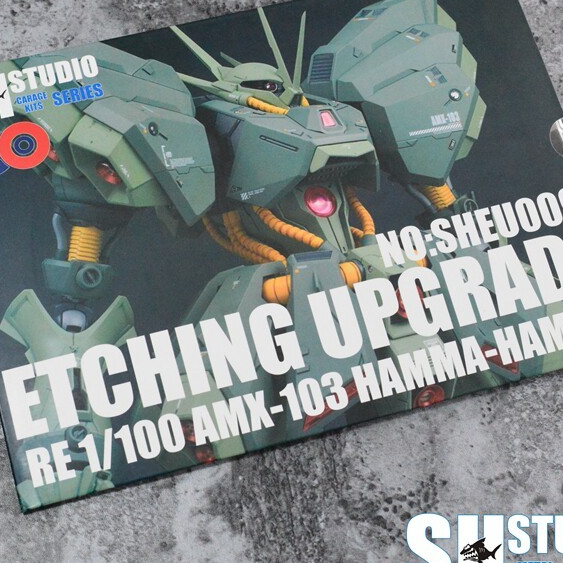 20260813 ชิ้นส่วนดัดแปลง Etching โลหะ SH STUDIO สําหรับ 1/100 RE HAMMA (ไม่รวมชุดโมเดล)