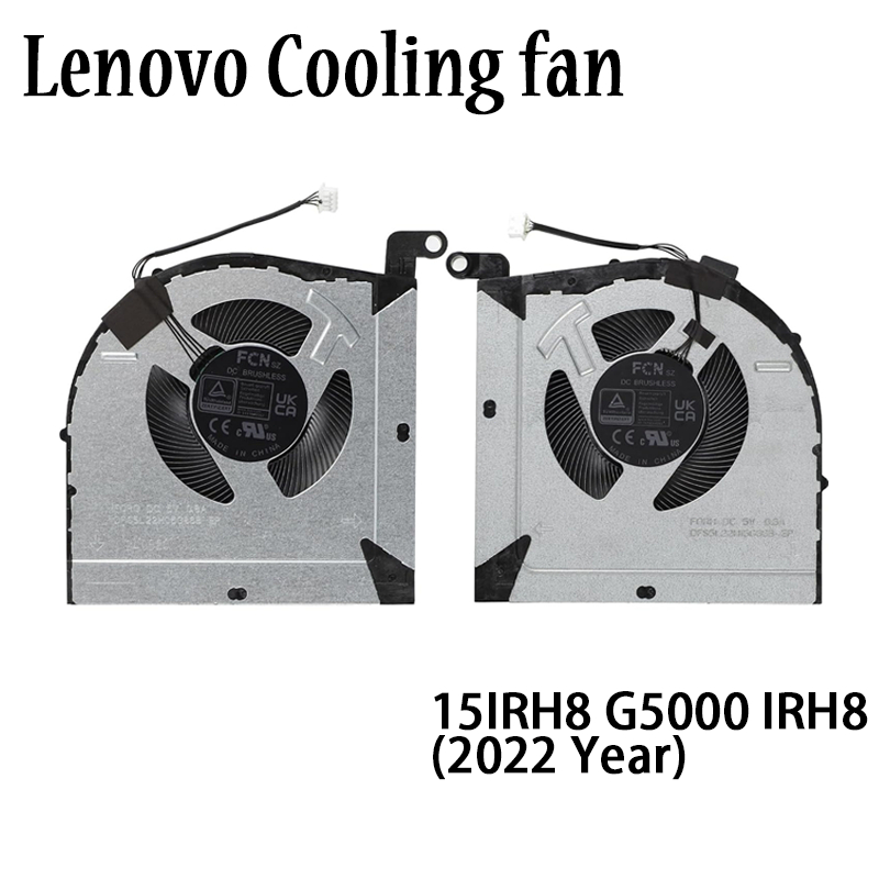 CPU + GPU พัดลมระบายความร้อนสําหรับ Lenovo LOQ 15IRH8 GeekPro G5000 IRH8 2022 ปี