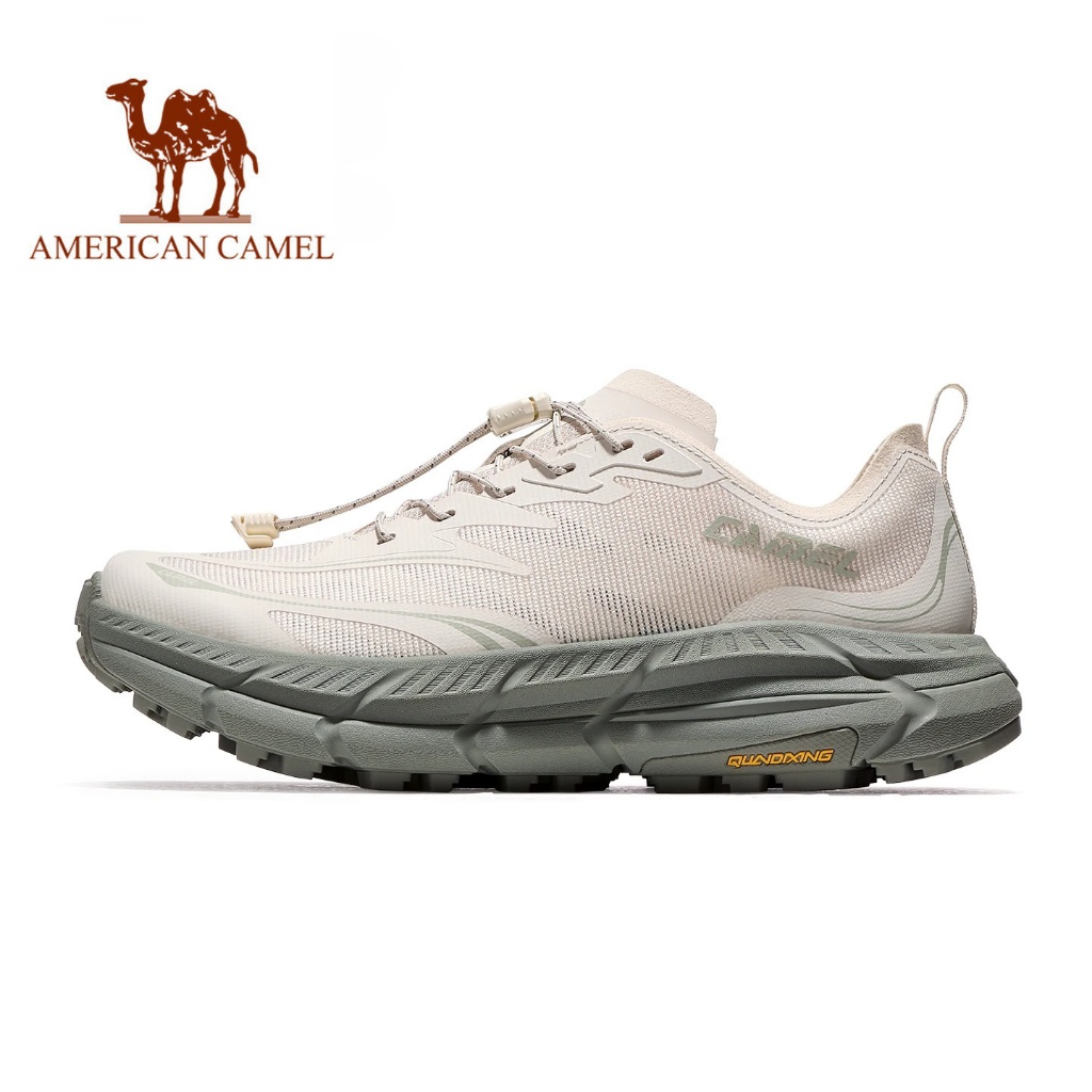 AMERICAN CAMEL รองเท้าวิ่ง พื้นหนามั่นใจไม่ลื่น ระบายอากาศได้ดี เหมาะสำหรับทุกเพศ