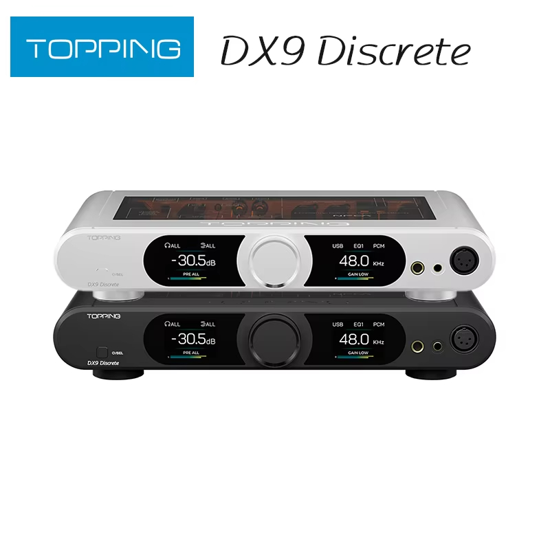 TOPPING DX9 Discrete Decoding Amplifier All-in-One Machine DSD Hard Solution DAC