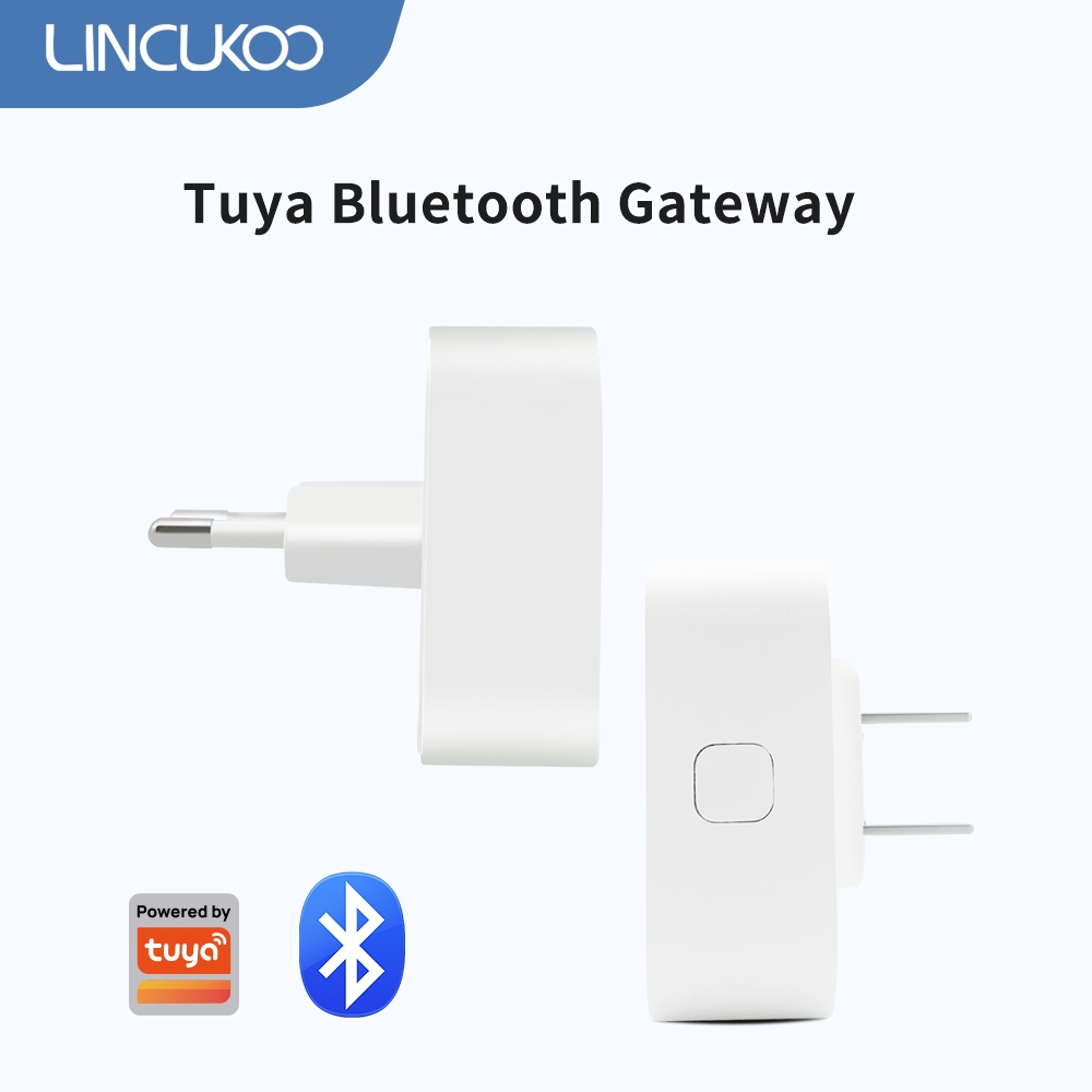 LINCUKO0 Tuya บลูทูธ Multimode สมาร์ทเกตเวย์ฮับพร้อมปลั๊กสะพาน Plug-in สําหรับ Smart HomeAutomation