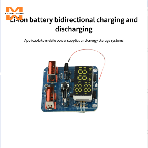4S 16.8V/14.6V PD 100W ชาร์จ/Discharge Integrated Buck-Boost โมดูล 20V 5A แบตเตอรี่ลิเธียม Bidirecti
