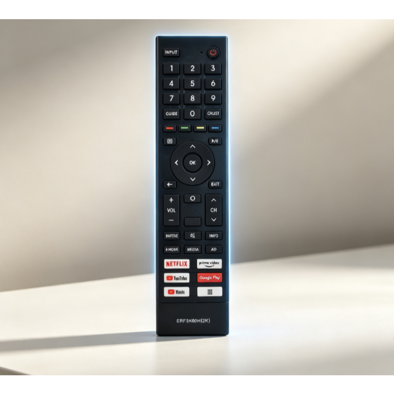 Hisense ERF3K80H เสียงไม่สมาร์ท Android LED TV รีโมทคอนโทรลใช้งานร่วมกับ ERF3AC80H ERF380H ERM3K80H 