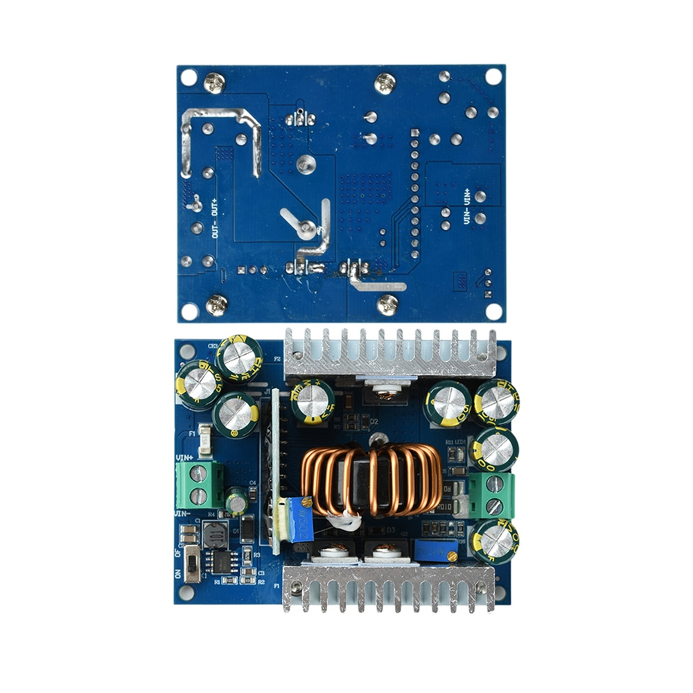 DC12-95V ถึง 1.5-90V 500W 18A Step-Down ปรับแรงดันคงที่และโมดูลไฟปัจจุบัน