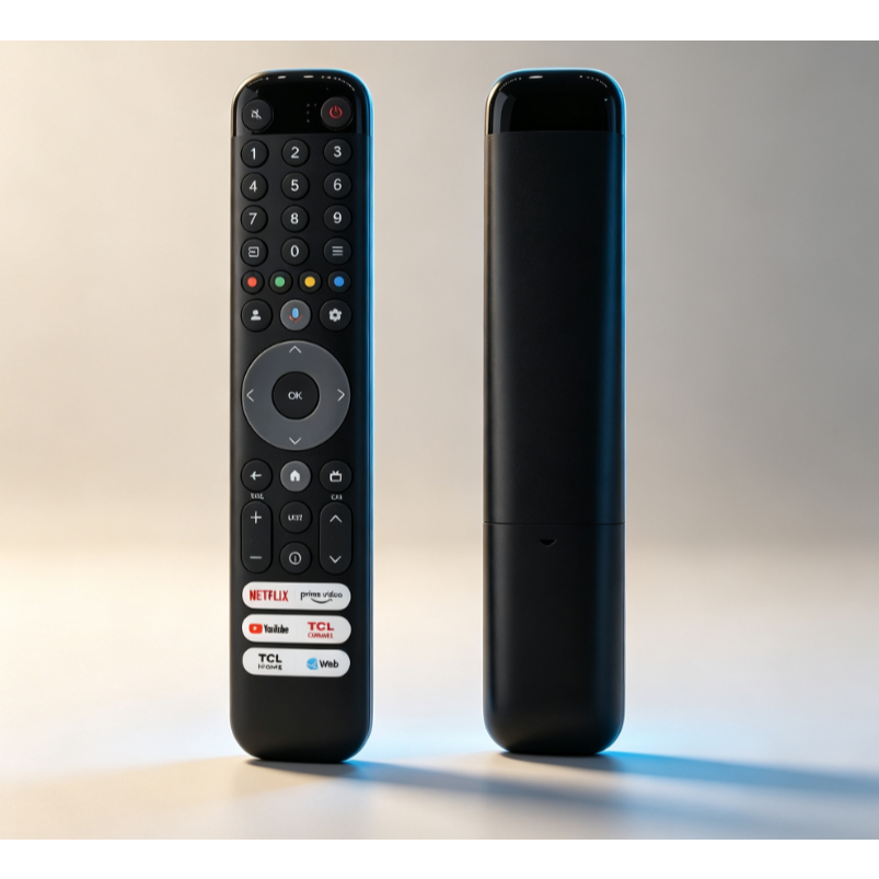 เปลี่ยนเสียงระยะไกล RC833 GUB1 ใช้งานร่วมกับ TCL MiniLED QLED Google TV 65C845 65C745 43LC645 C645 P