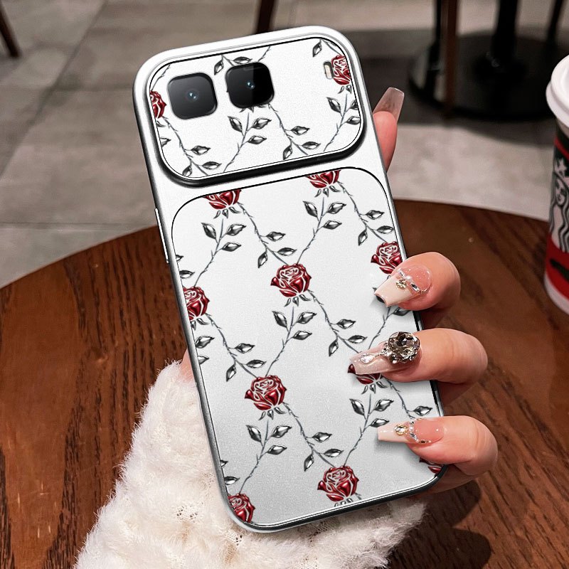 YBD เคสโทรศัพท์สําหรับ Infinix สมาร์ท 10 Plus Tecno Spark Slim KM7k X6725B X6725B_C Elegant Rose รูป