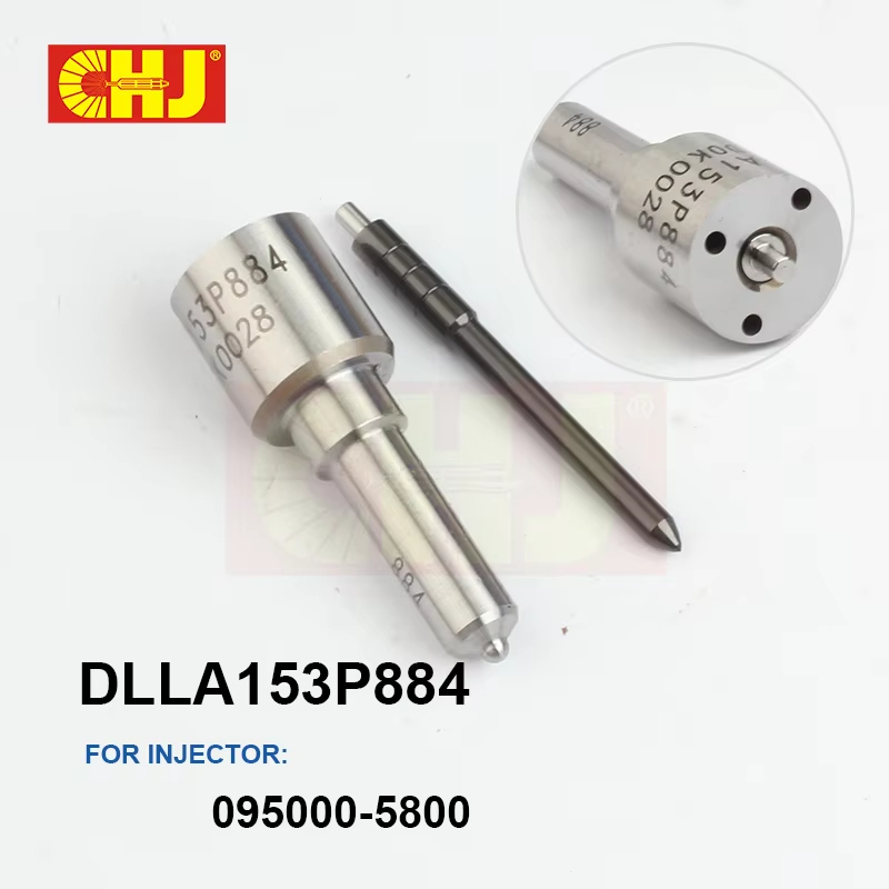 4 ชิ้น DLLA153P884 หัวฉีดหัวฉีดดีเซล 0934008840 น้ํามันเชื้อเพลิง 095000-5800 ออโต้ 1378432 6C109K54