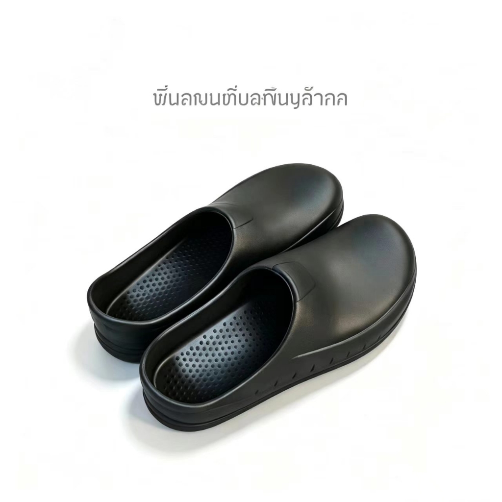 ครัวรองเท้าทํางานรองเท้าเชฟรองเท้าชาวสวนร้านอาหารที่เหมาะสมครัวทําสวนทํางานทางการแพทย์กันน้ํา