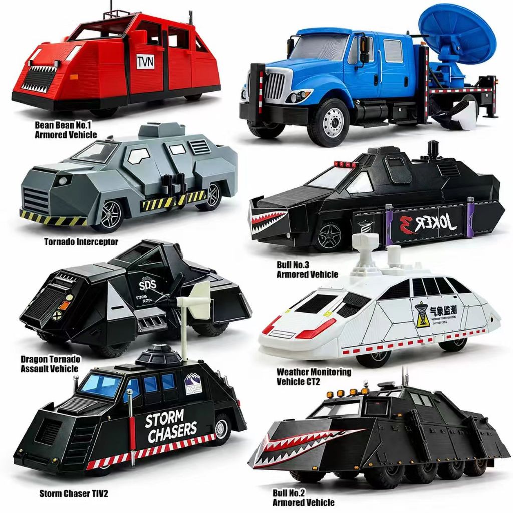 Roblox TIV2 3D พิมพ์ Titus Storm Chaser รถ SDS Tornado Puncher Dongfeng CT2 เคลื่อนย้ายได้ของขวัญ