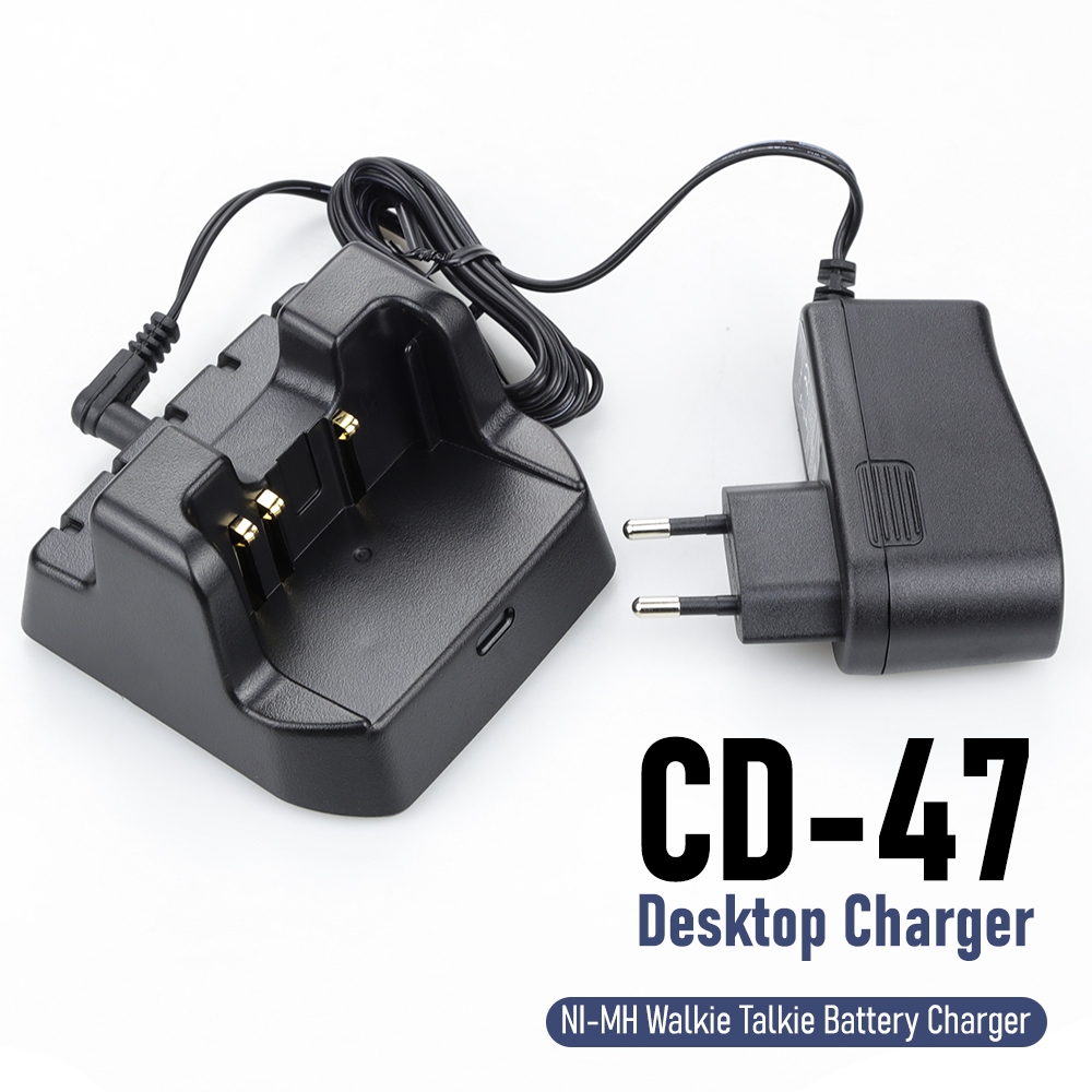 C-10CD-47 เครื่องชาร์จสําหรับ Yaesu FT-270R FT-60R Vertex VX160 VX420 วิทยุสองทาง