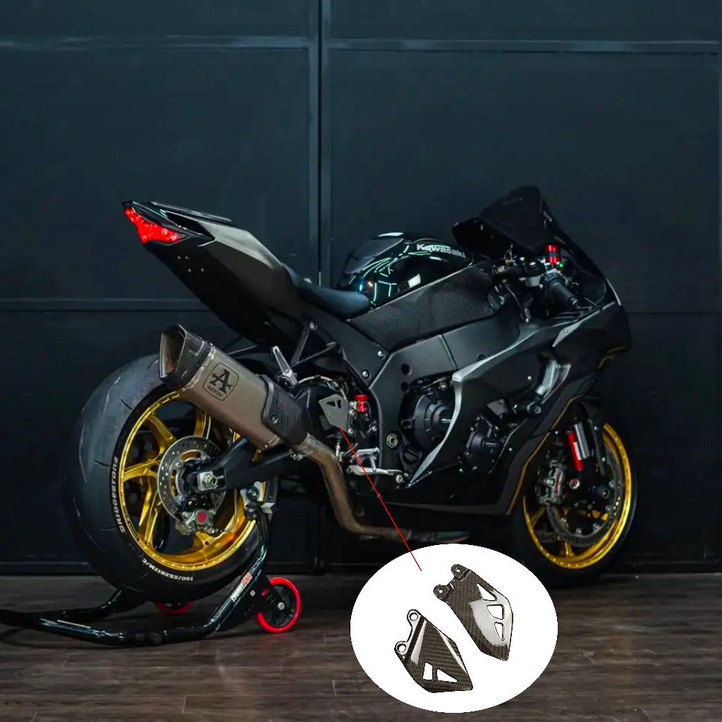 เหมาะสําหรับ KAWASAKI KAWASAKI ZX-10R 2011-2024 ZX10R อุปกรณ์เสริมรถจักรยานยนต์ ZX10R คาร์บอนไฟเบอร์