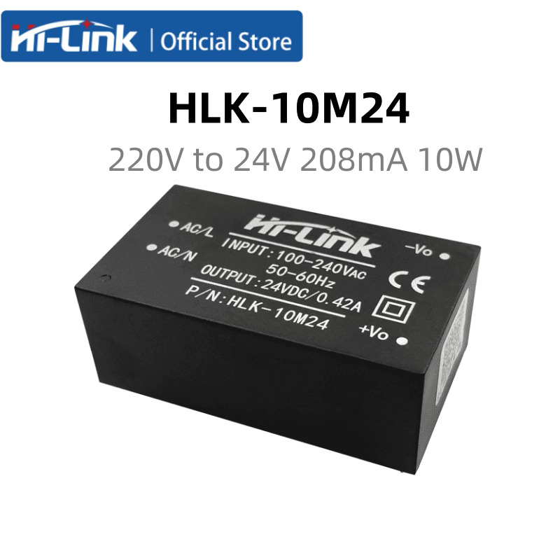 HLK‐10M05 HLK‐10M12 HLK‐10M24 HLK‐10M03 HLK‐10M09 HLK‐10M15 10W AC‐DC 220V ถึง 12V/5V Buck ขั้นตอนลง