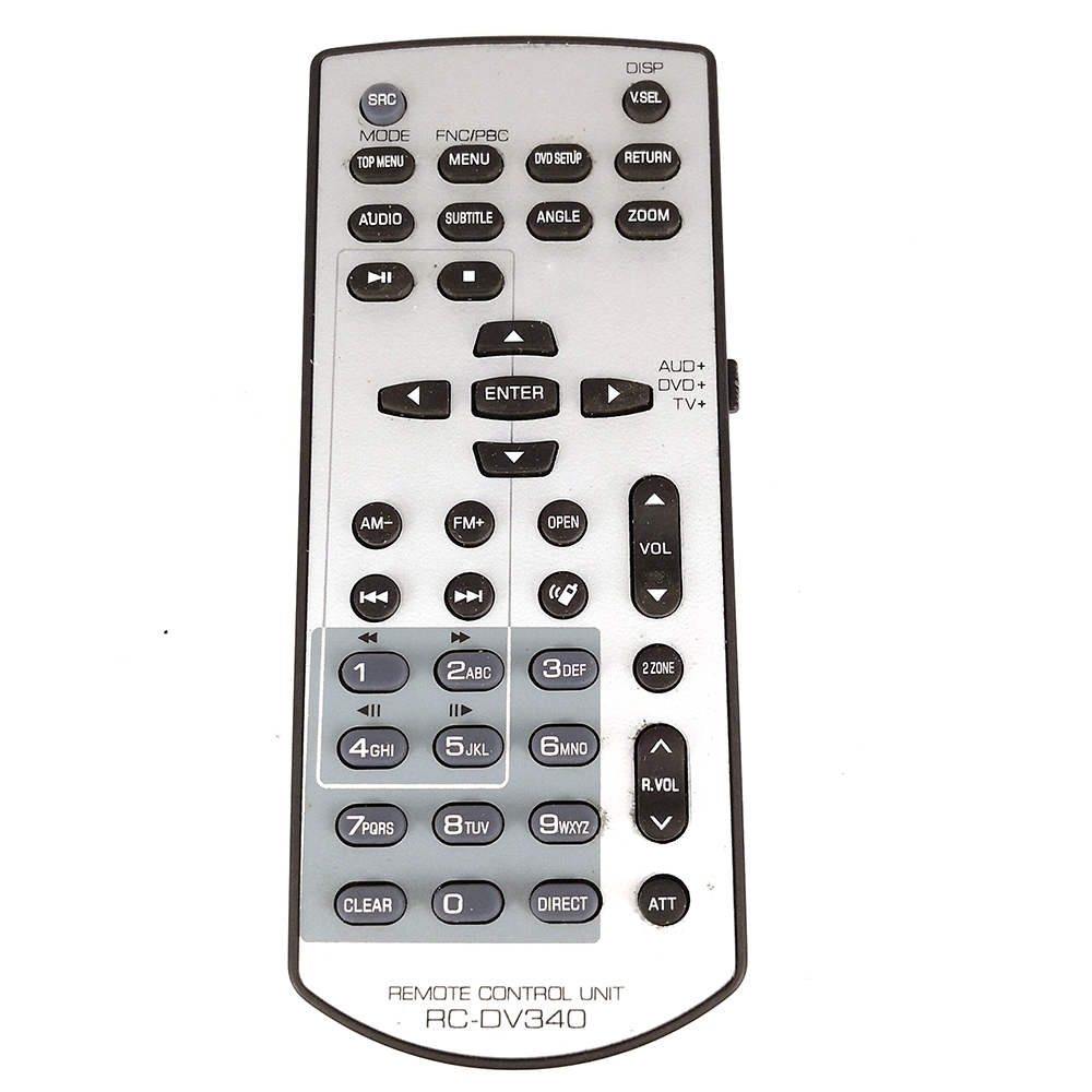 ใหม่ RC-DV340 รีโมทคอนโทรลสําหรับ KENWOOD Hi-Fi สเตอริโอระบบเครื่องเล่นเสียง K-323 K323